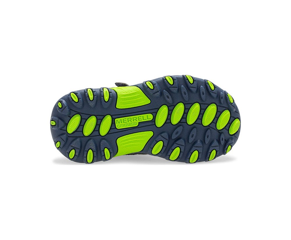 Merrell Vandresko Børn - Trail Chaser Jr. - Mørkeblå/Grøn - TKI791480